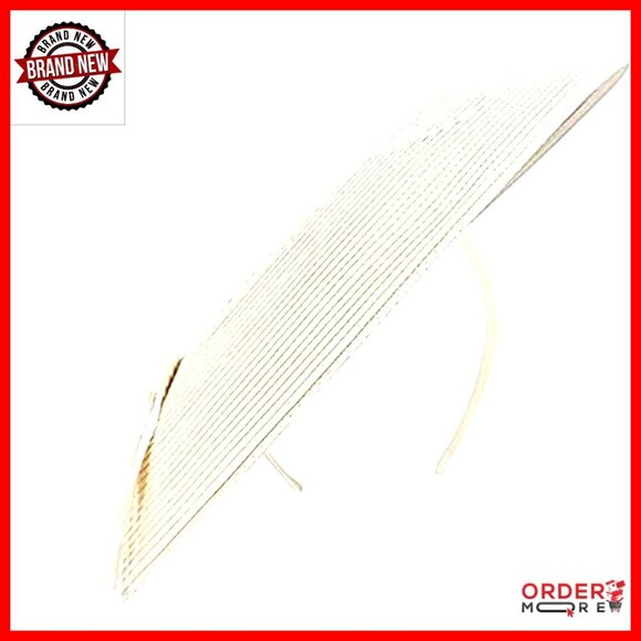 Straw Fedora Wide Brim Hat Fascinator Headband Convertible Church Derby main image 4